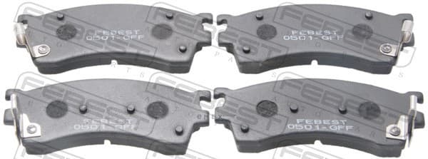 OEM PAD KIT, DISC BRAKE 0501GFF