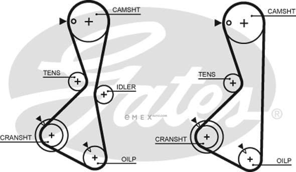 OEM BELT, TIMING 5373XS