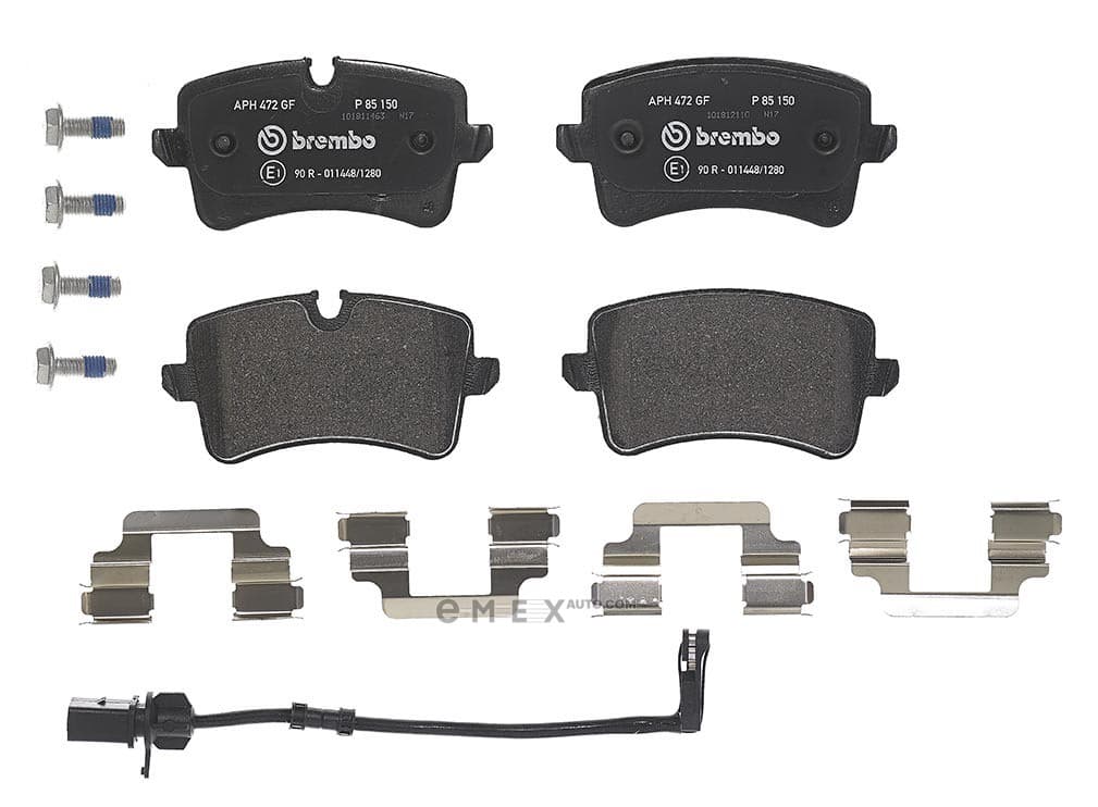 OEM PAD KIT, DISC BRAKE P85150