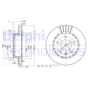 OEM BRAKE DISC (DOUBLE PACK) BG2384