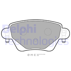 OEM BRAKE PAD AXLE SET LP1682