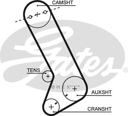 OEM BELT, TIMING T132