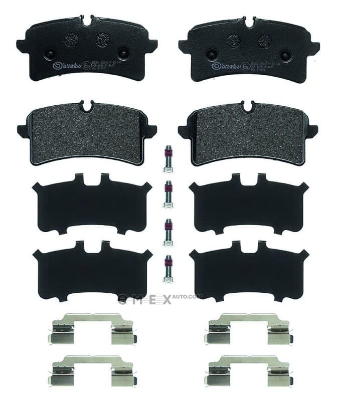 OEM PAD KIT, DISC BRAKE P65040