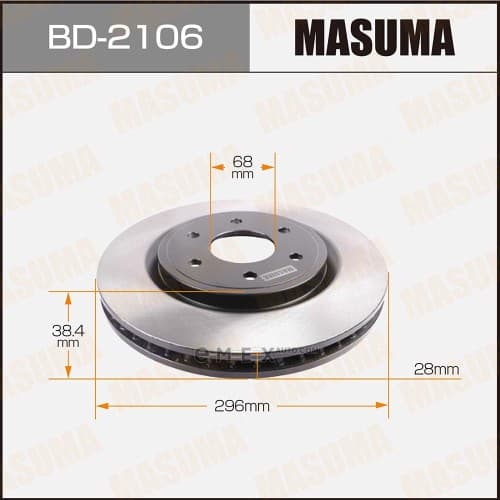 OEM BRAKE DISC BD2106