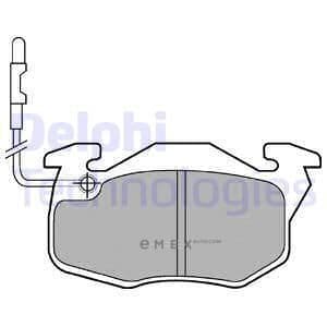 OEM BRAKE PAD AXLE SET LP490