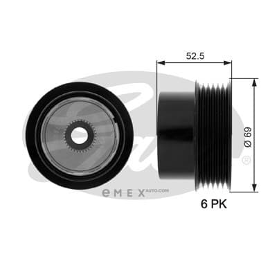 OEM PULLEY ROLLER ASSY OAP7101