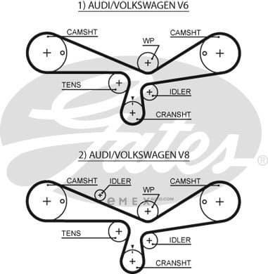 OEM BELT, TIMING 5493XS