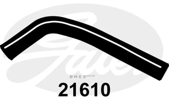 OEM CURVED HOSE 21610