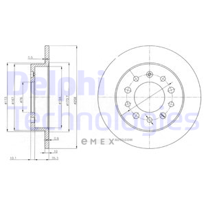 OEM BRAKE DISC (DOUBLE PACK) BG3862