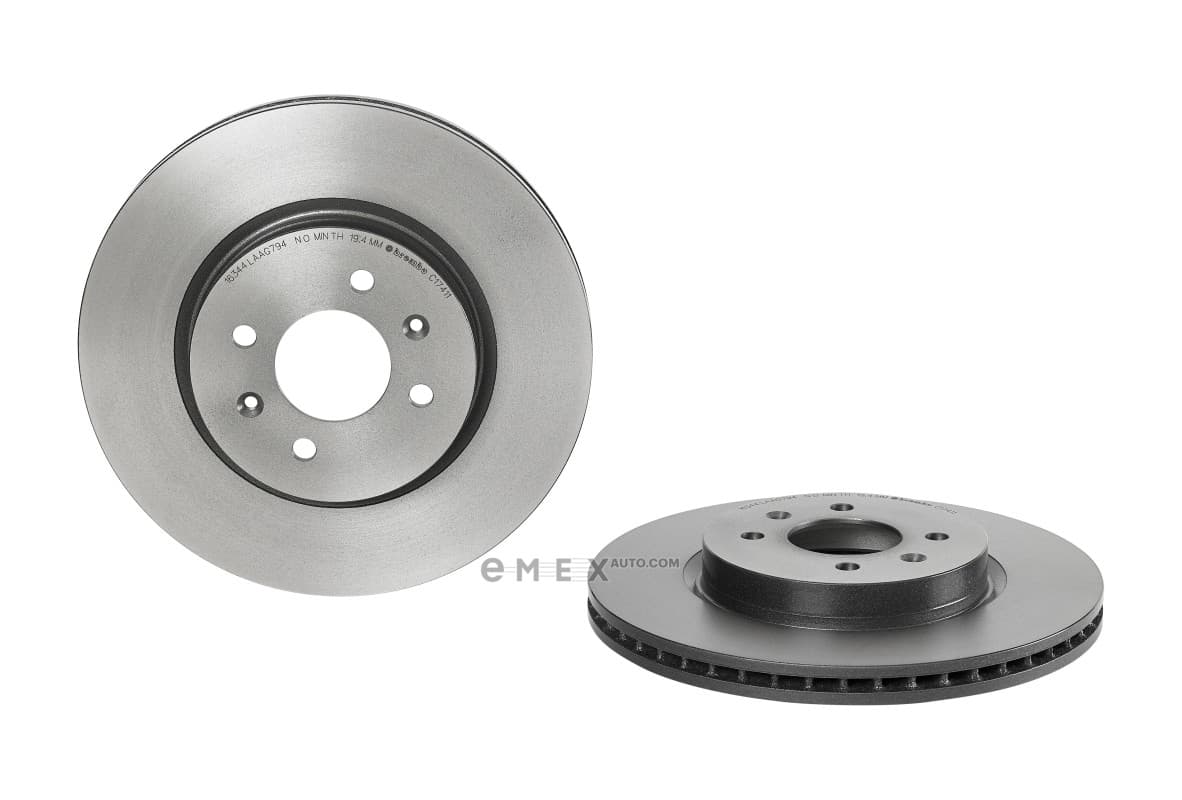 OEM BRAKE ROTOR 09C17411