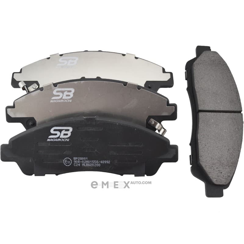 OEM PAD KIT, DISC BRAKE BP28001