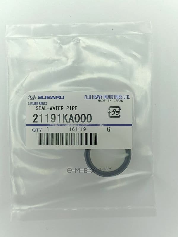 OEM SEAL-WATER PIPE 21191KA000