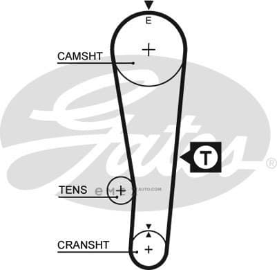 OEM BELT, TIMING 5382XS