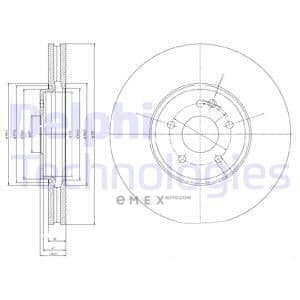 OEM BRAKE DISC (SINGLE PACK) BG9020