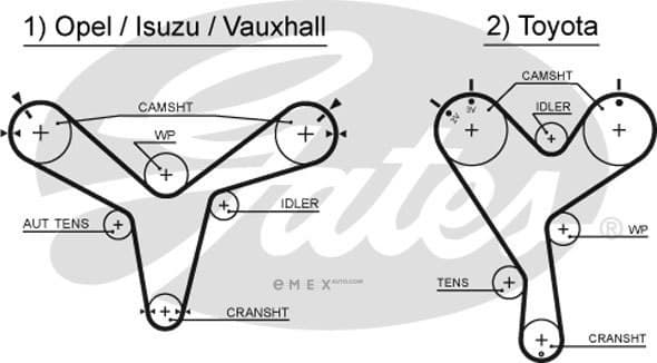 OEM BELT, TIMING 5388XS