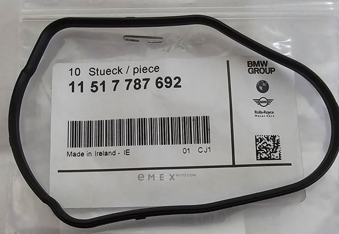 OEM GASKET RUBBER SEAL 11517787692