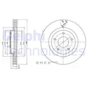 OEM BRAKE ROTOR BG4246