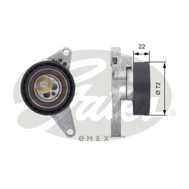 OEM T-BLT TENSIONER T43002