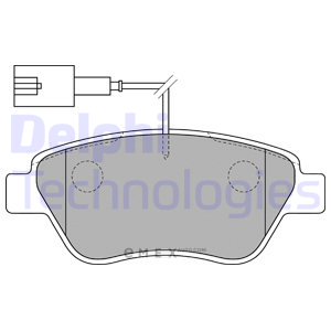 OEM BRAKE PAD AXLE SET LP1722