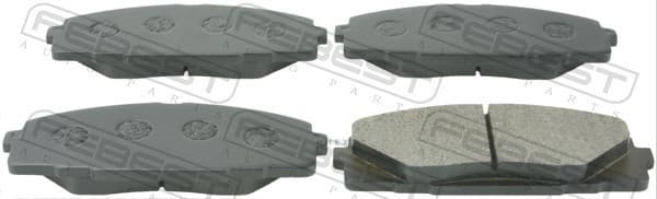 OEM PAD KIT, DISC BRAKE 0101KDH201F