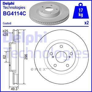 OEM BRAKE ROTOR BG4114C