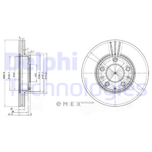 OEM BRAKE DISC (DOUBLE PACK) BG3874