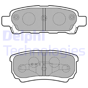 OEM BRAKE PAD AXLE SET LP1852