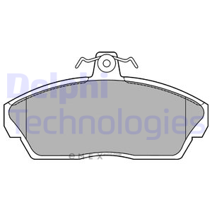 OEM BRAKE PAD AXLE SET LP1450