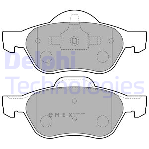 OEM BRAKE PAD AXLE SET LP1714