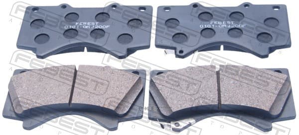 OEM PAD KIT, DISC BRAKE 0101GRJ200F