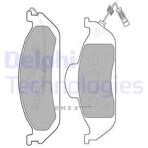 OEM PAD KIT, DISC BRAKE LP1299