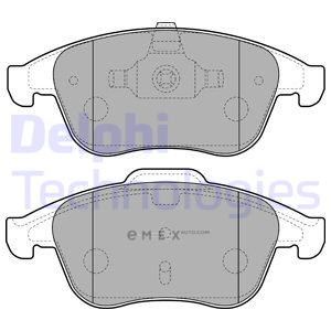 OEM BRAKE PAD AXLE SET LP2181