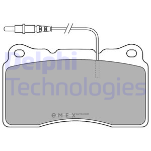 OEM BRAKE PAD AXLE SET LP1516