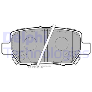 OEM BRAKE PAD AXLE SET LP2160