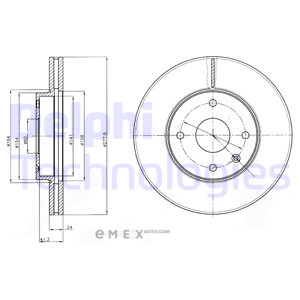 OEM BRAKE DISC (DOUBLE PACK) BG4193