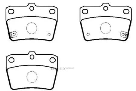 OEM BRAKE PAD HP8508