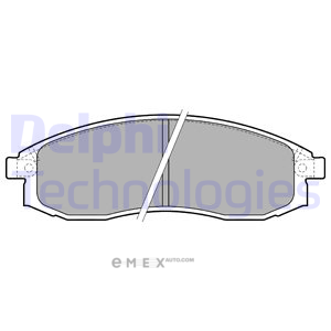 OEM BRAKE PAD AXLE SET LP1759