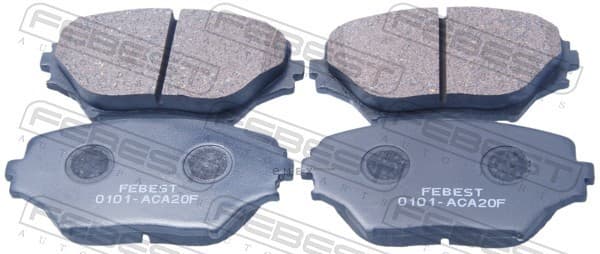 OEM PAD KIT, DISC BRAKE, FRONT 0101ACA20F