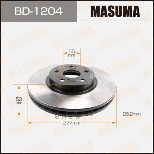 OEM BRAKE DISC BD1204