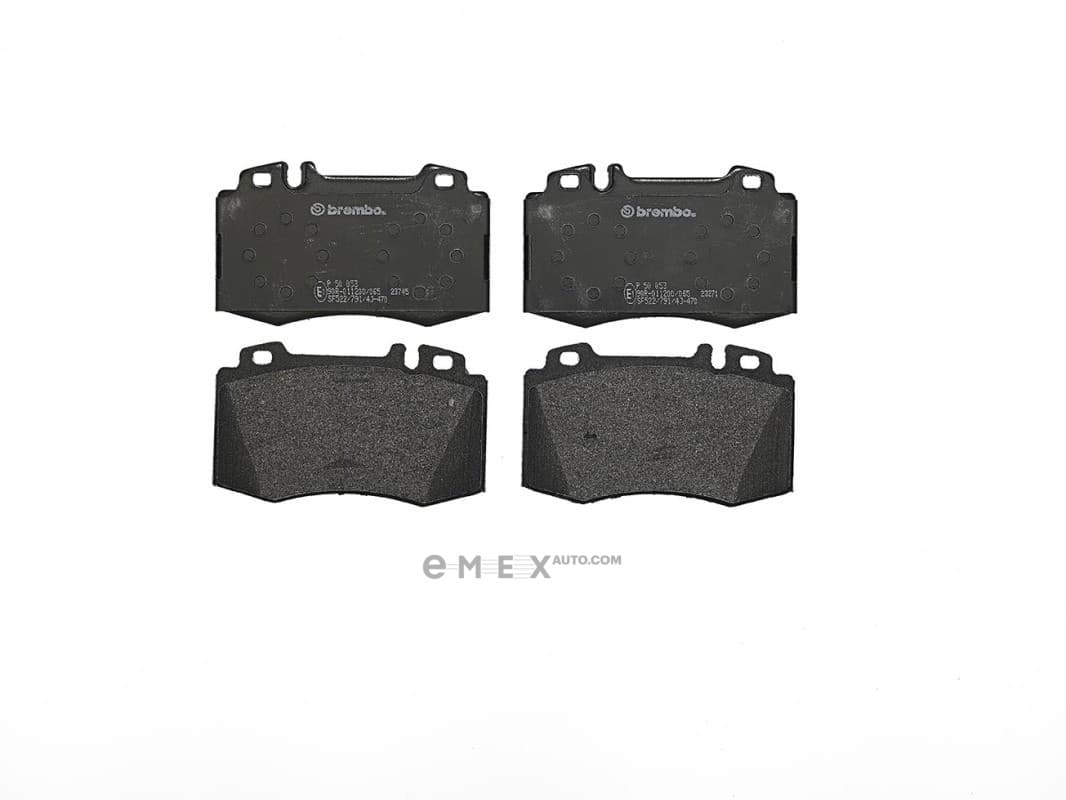 OEM PAD KIT, DISC BRAKE P50053