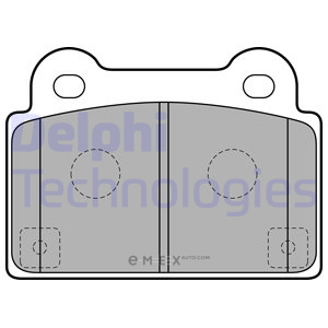 OEM BRAKE PAD AXLE SET LP2177