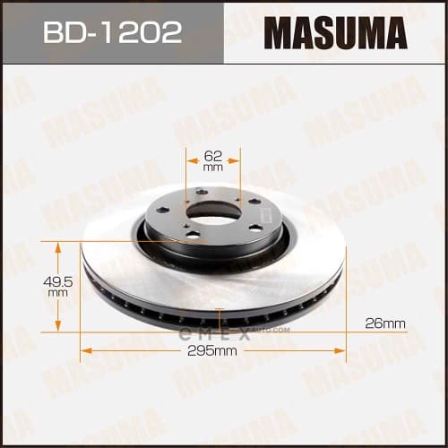 OEM BRAKE DISC / ROTOR BD1202