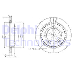 OEM BRAKE DISC (DOUBLE PACK) BG3158