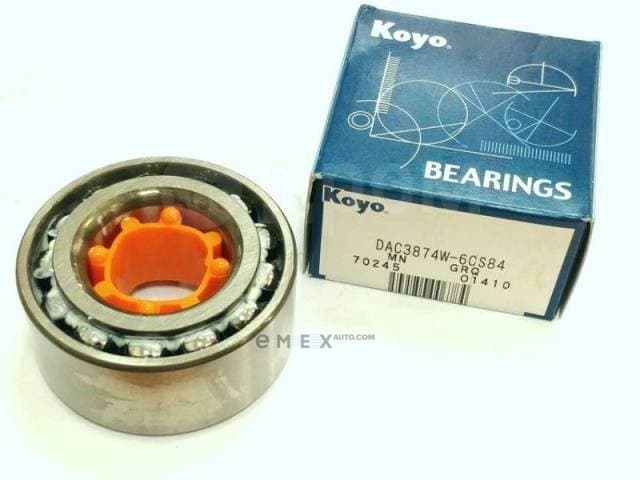 OEM BEARING, RADIAL DAC3874W6CS84