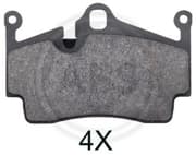 OEM Brake Pads/ABS 37697