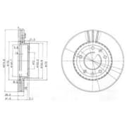 OEM BRAKE DISC (DOUBLE PACK) BG4015