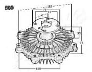 OEM COUPLING ASSY, RUBBER 3605500