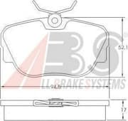 OEM PAD KIT, DISC BRAKE 36664