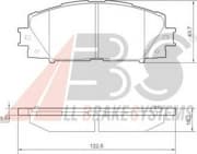 OEM Brake Pads/ABS 37542