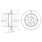 OEM BRAKE DISC (DOUBLE PACK) BG3884